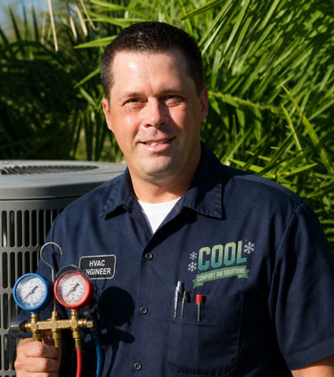 Mike Stockton Owner of Cool Comfort Air Solutions an HVAC company in Sarasota, Florida